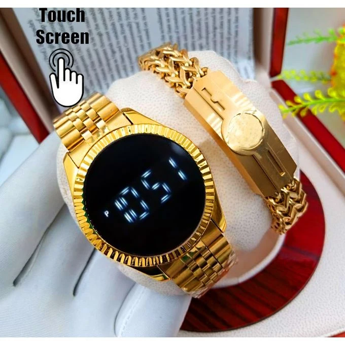 Lookworld Long Lasting Touch Screen Jagged & Authentic Wristwatch + Sophisticate